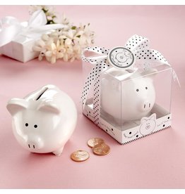 Li'l Saver Favor- Mini Ceramic Piggy Bank