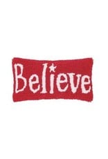 Believe-Hooked 6x12 Gift Pillow