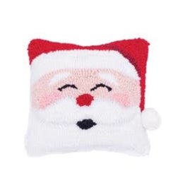 Happy Santa-Hooked 8x8 Gift Pillow