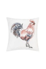Rooster Strut-Indoor/Outdoor 18"x18" Embroidered Pillow