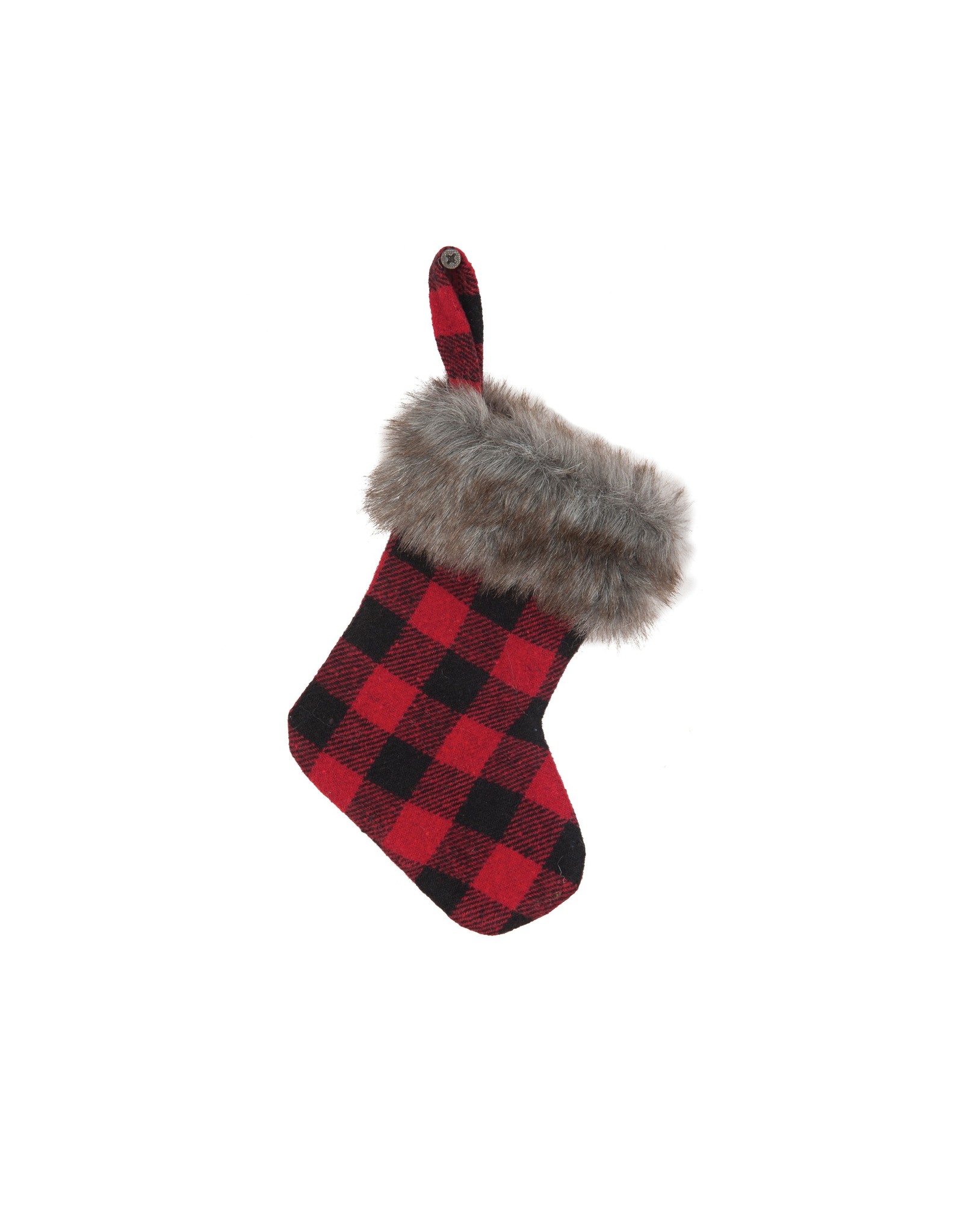 Buffalo Check Stocking Ornament