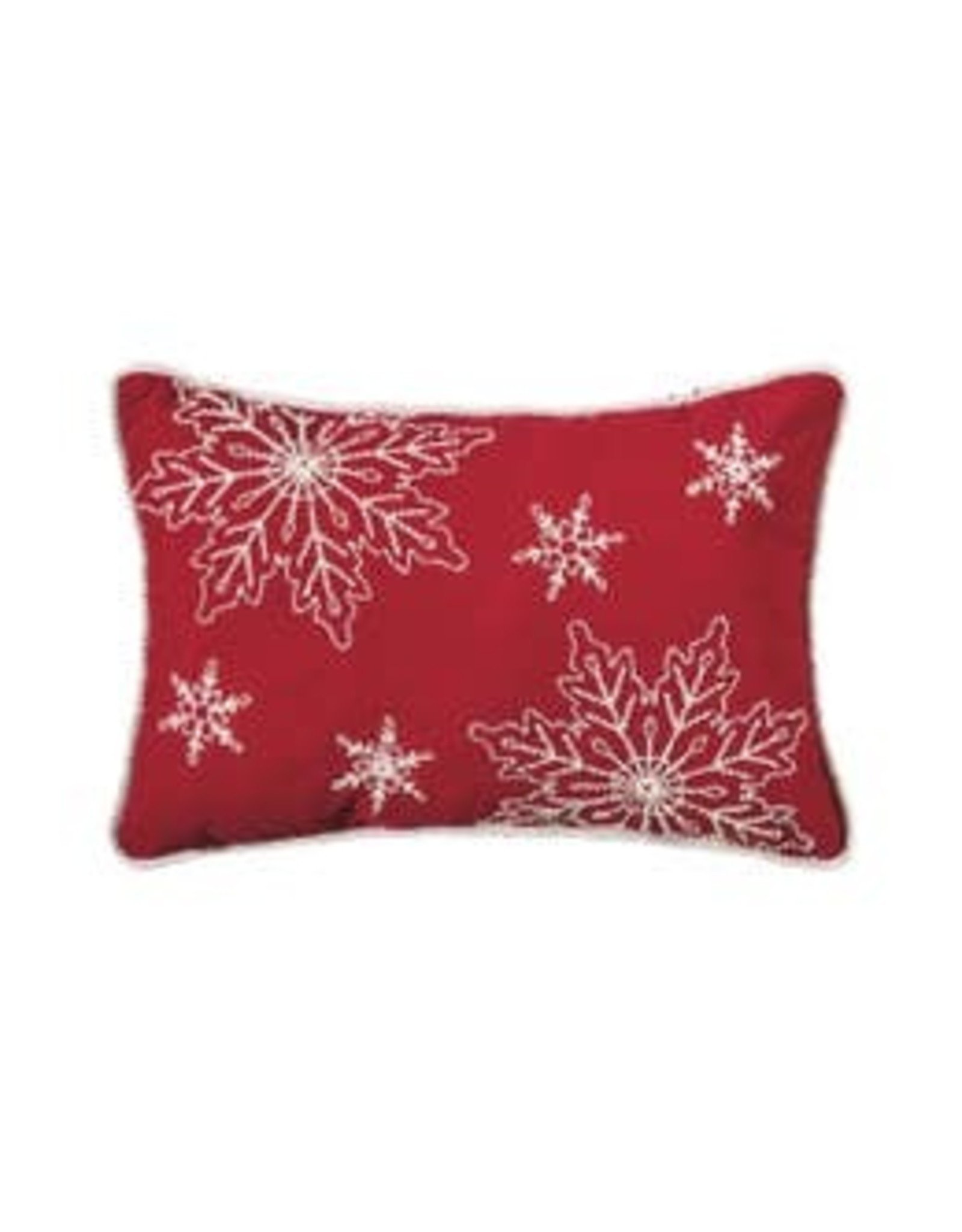 Snowy Holiday Pillow