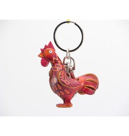 Assorted Animal Leather Key Chains