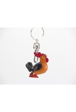 Assorted Animal Leather Key Chains