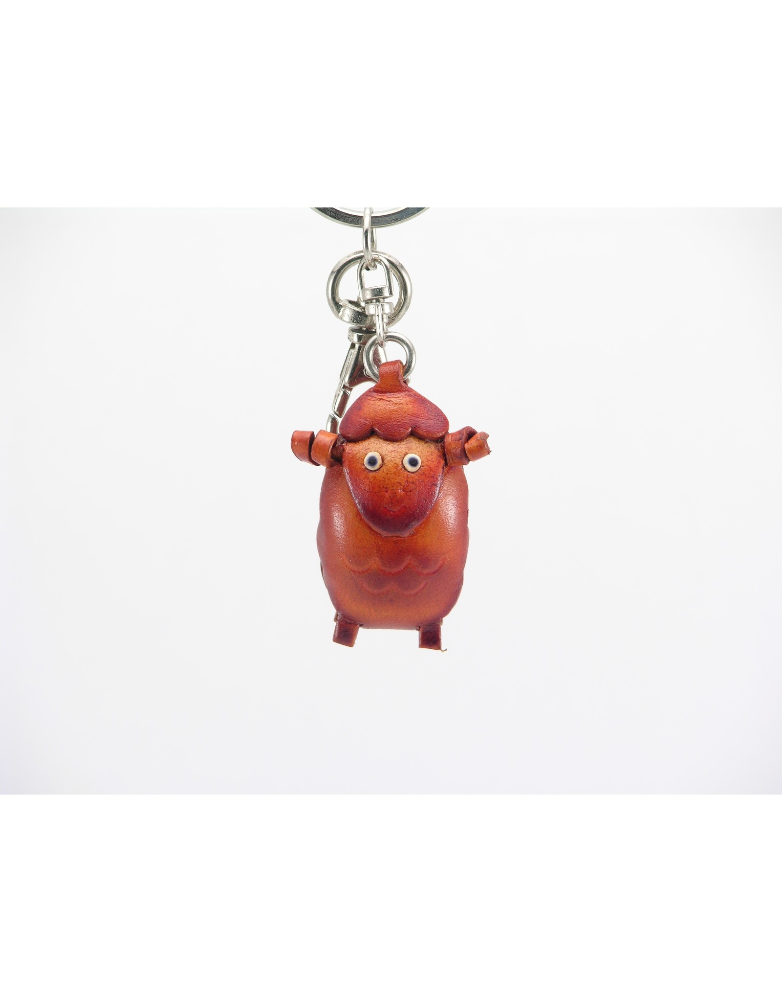 Assorted Animal Leather Key Chains