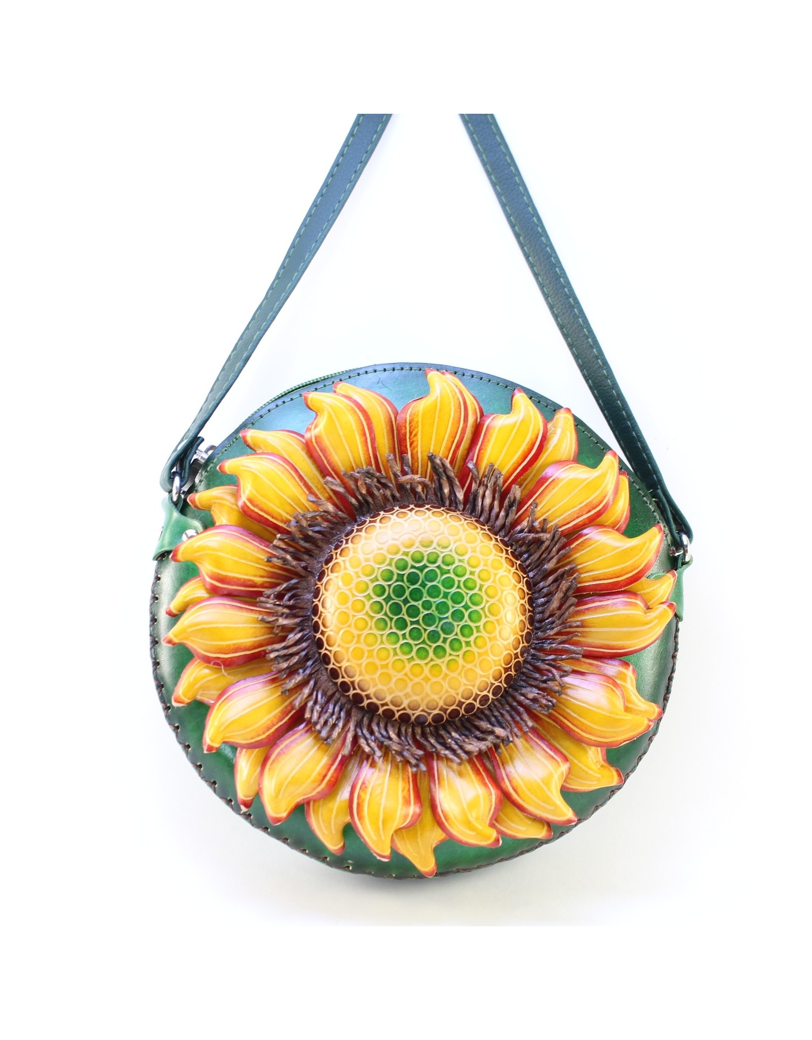 Sunflower Leather Purse