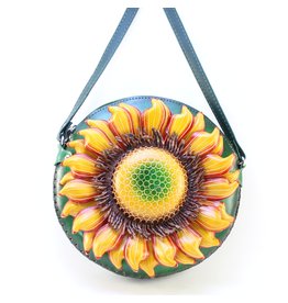 Sunflower Leather Purse