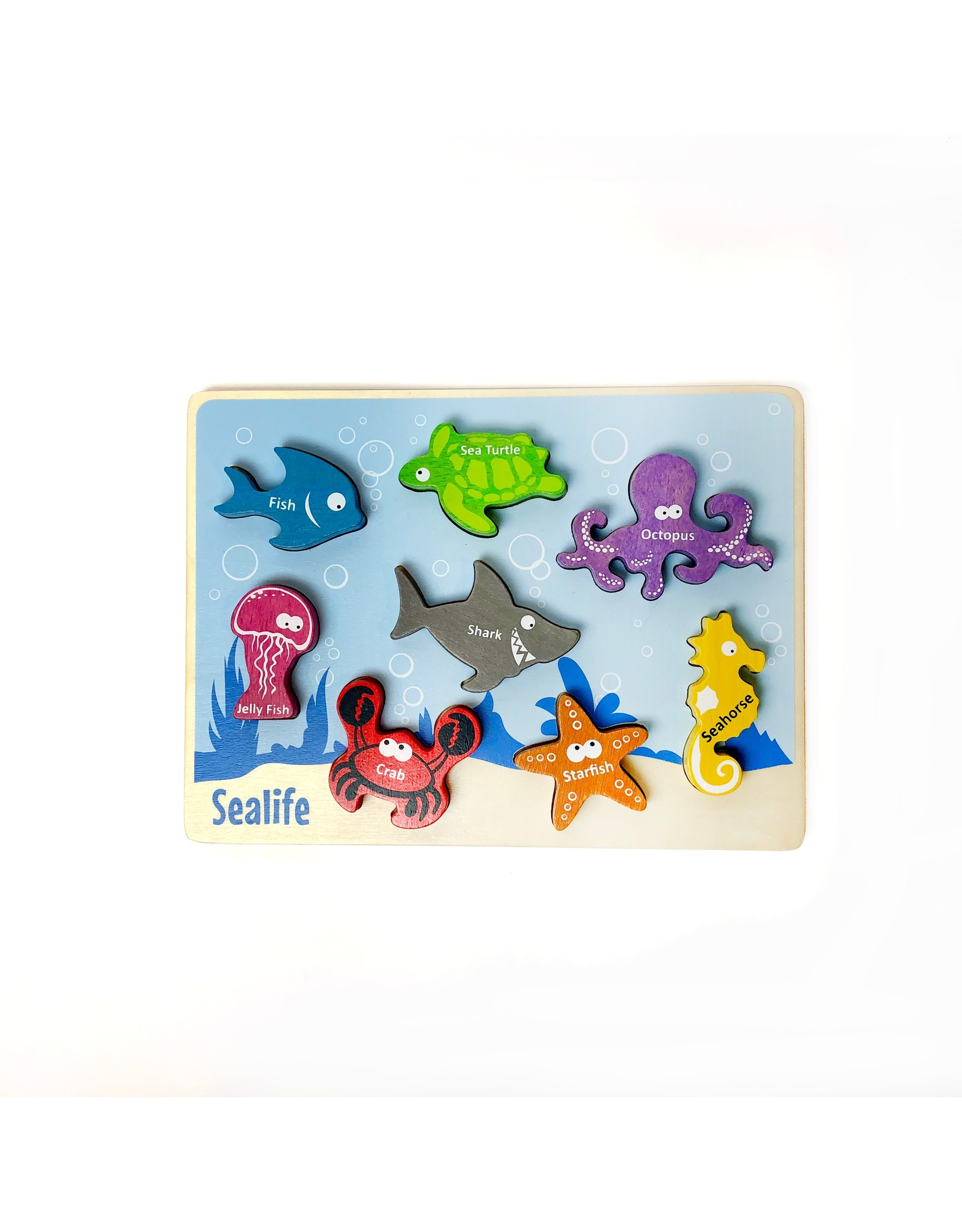 Chunky 6 Piece Puzzle-Sea Life