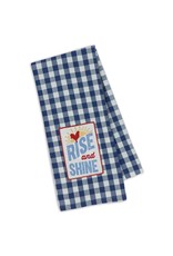 Rise and Shine - Embellished Dishtowel