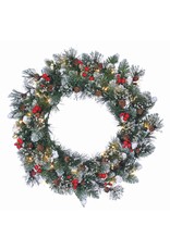 24” Glazier Pine Wreath