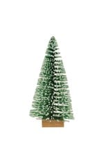 Frosty Bottle Brush Tree - 4"