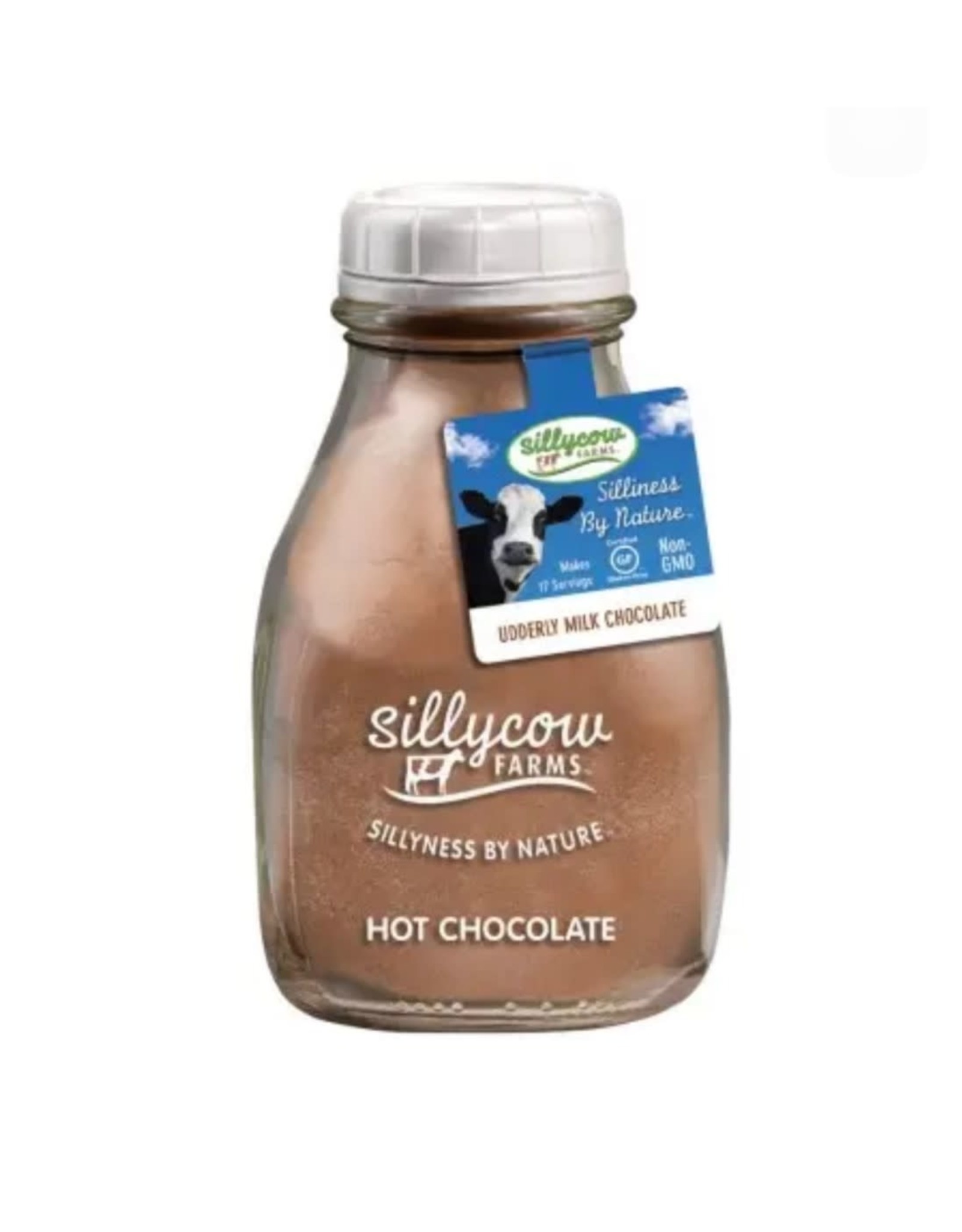 Silly Cow Glass Bottle Hot Cocoa Mix
