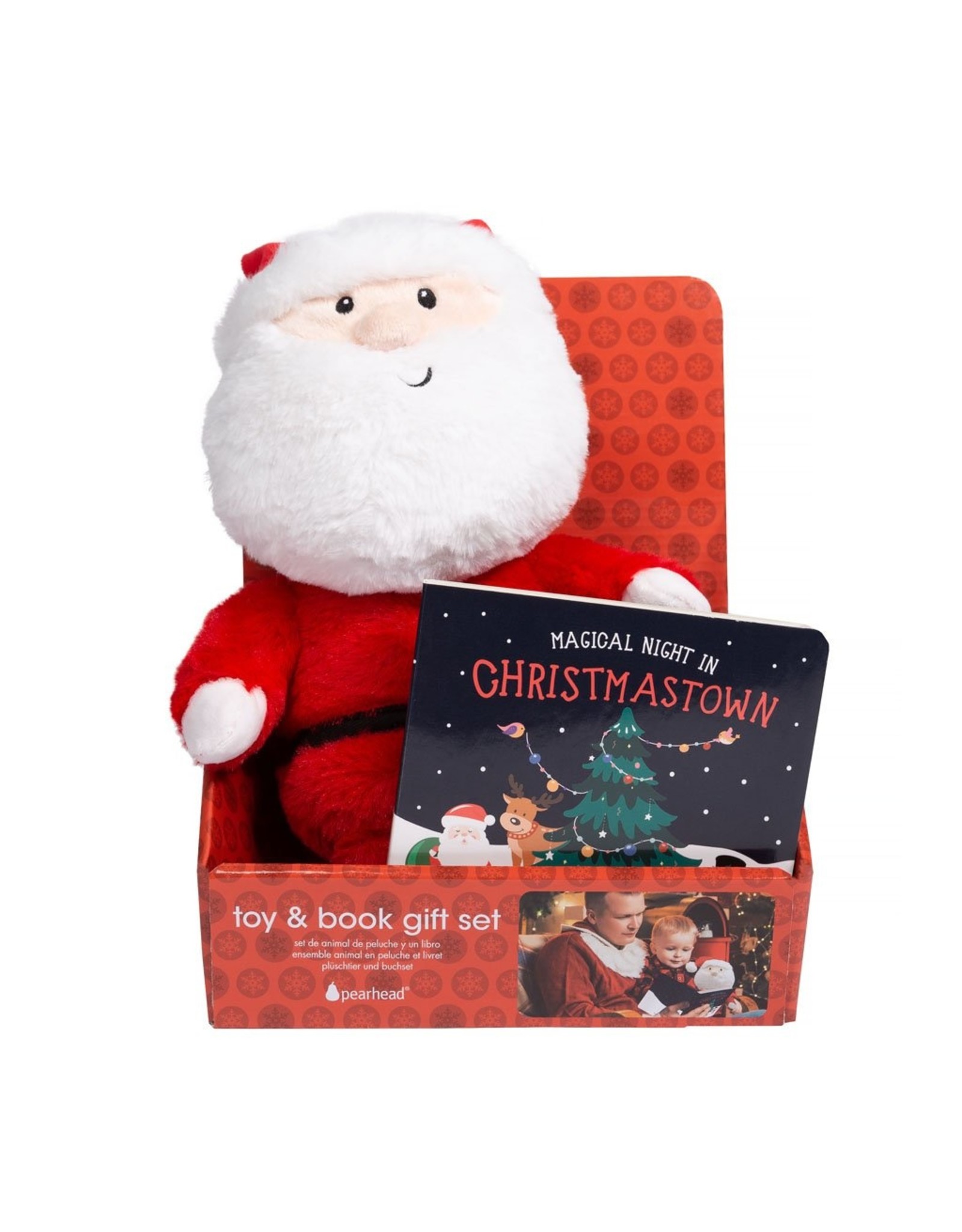 Santa Toy & Christmas Board Book