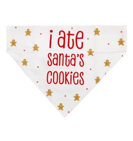 I Ate Santa's Cookies - Dog Bandana