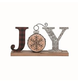 Wood Buffalo Check Joy Sign