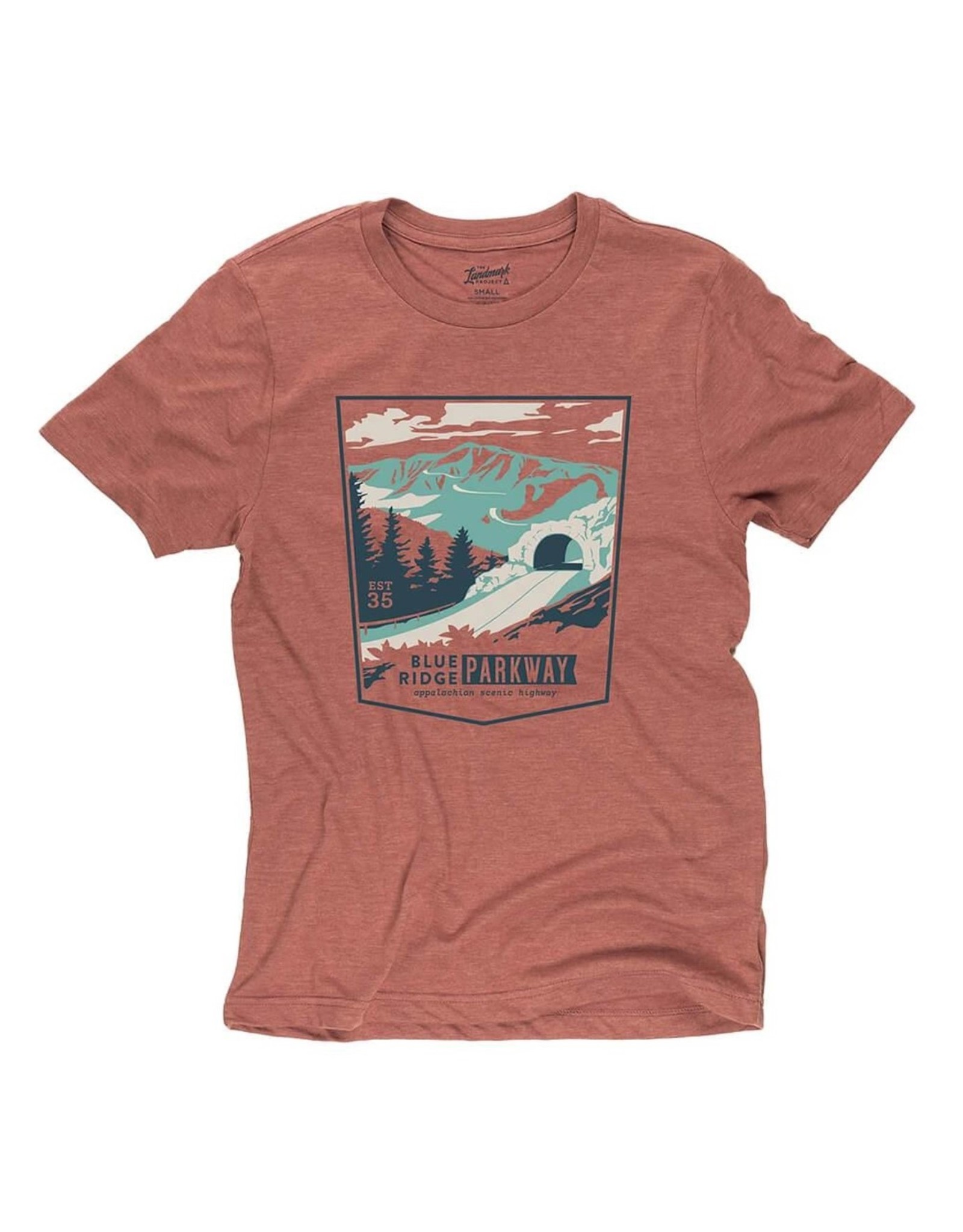 Blue Ridge Parkway Shirt- Red Rocks