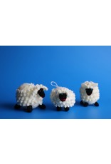 Hand Knitted Valais Sheep Ornament