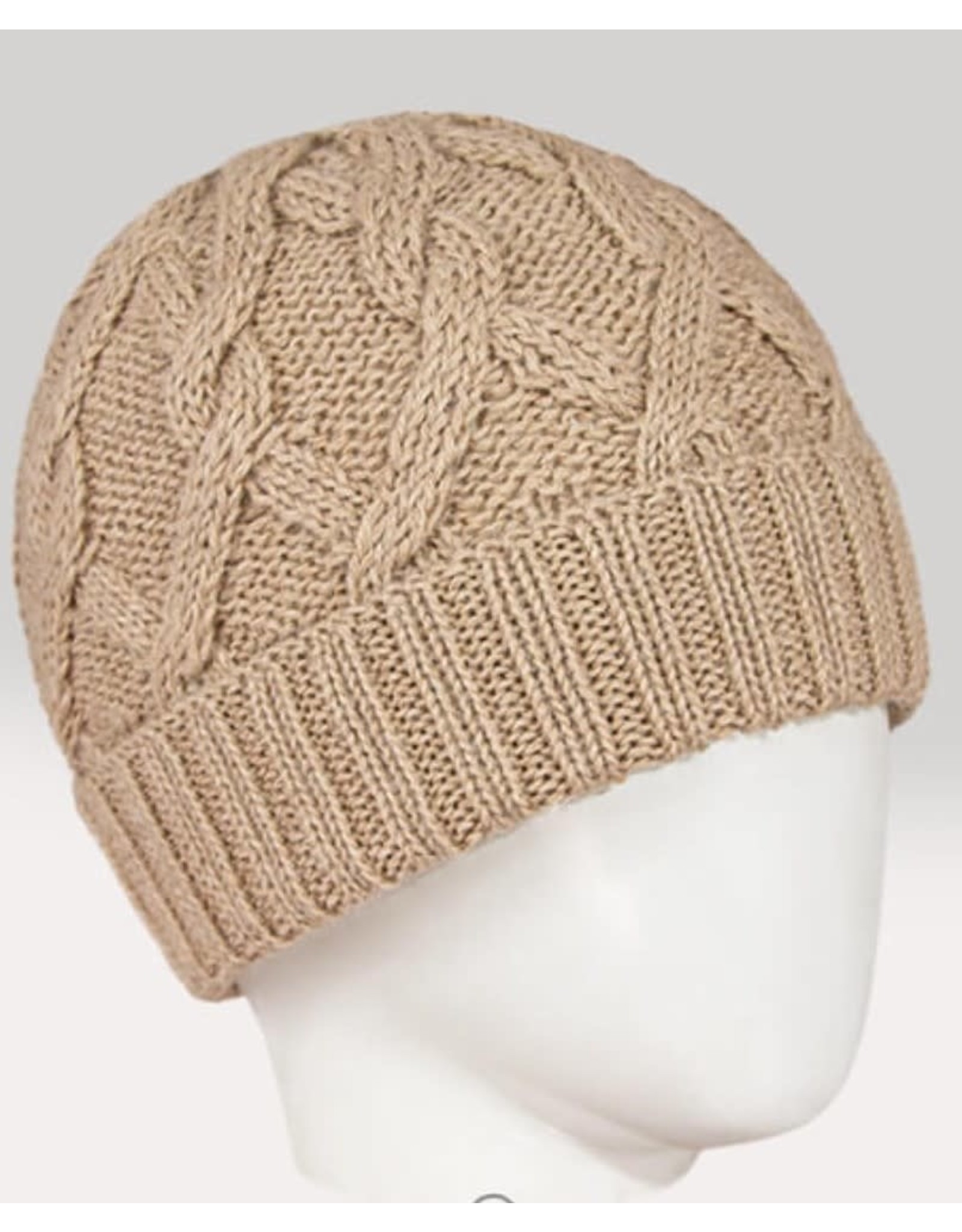 Snake Cable Alpaca Hat