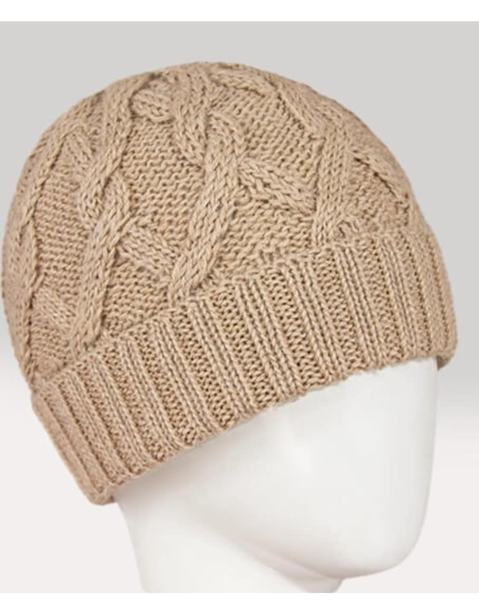 Snake Cable Alpaca Hat