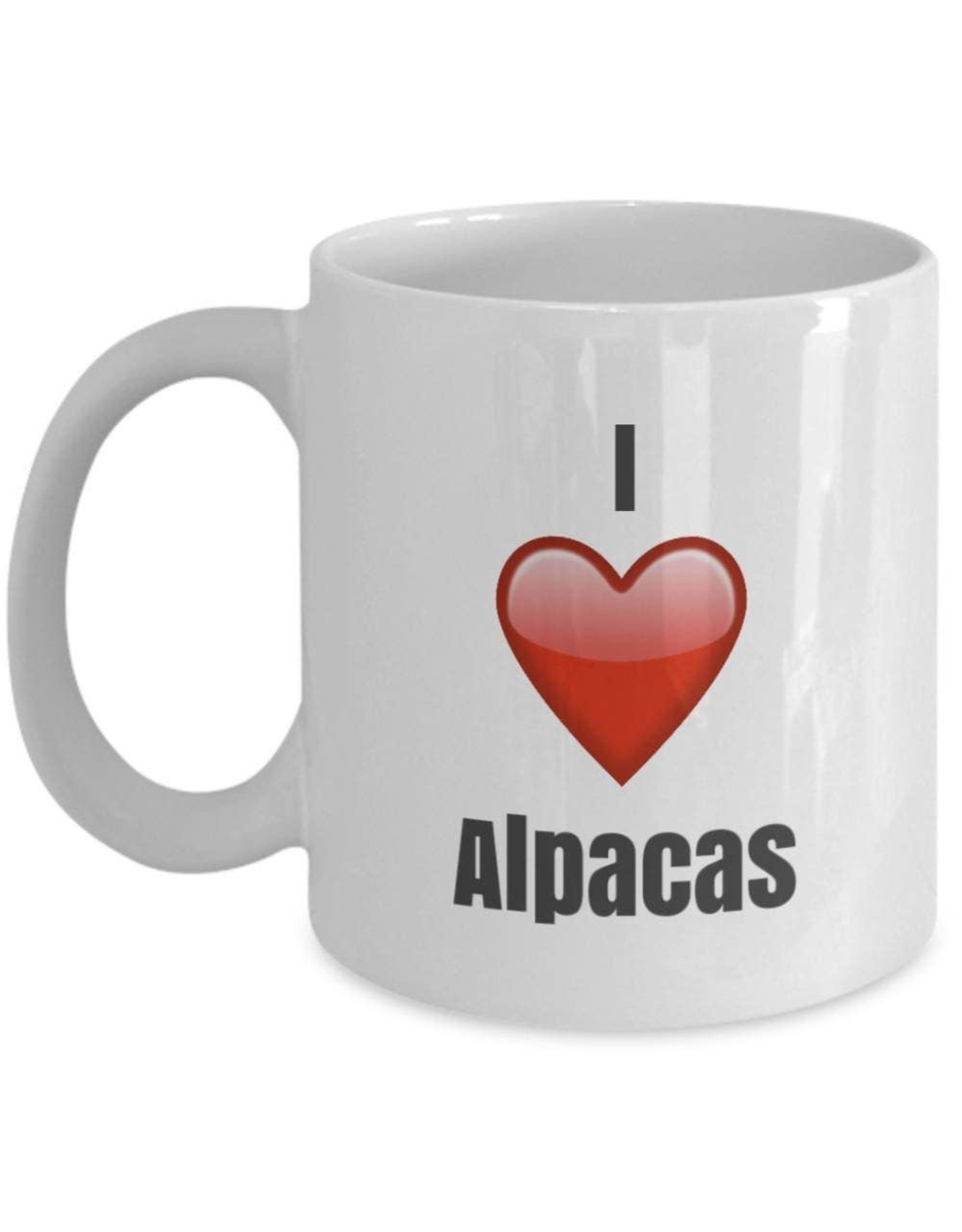 WCF Branded Products Misc I Love Alpacas Ceramic Mug