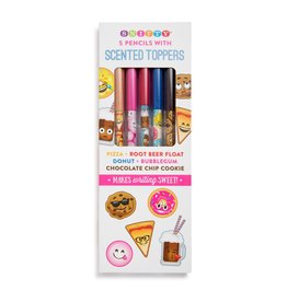 Junk Food Scented Pencil Toppers - 5 pack
