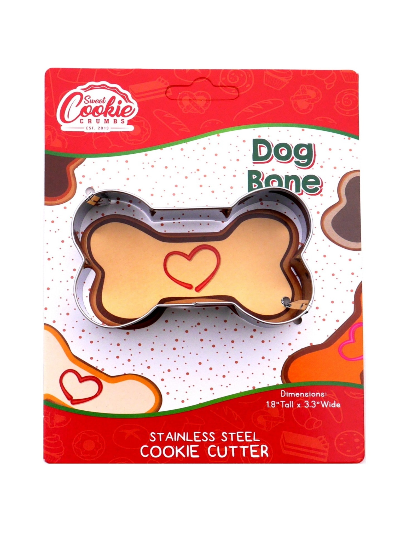 cookie cutter Dog Bone Cookie Cutter