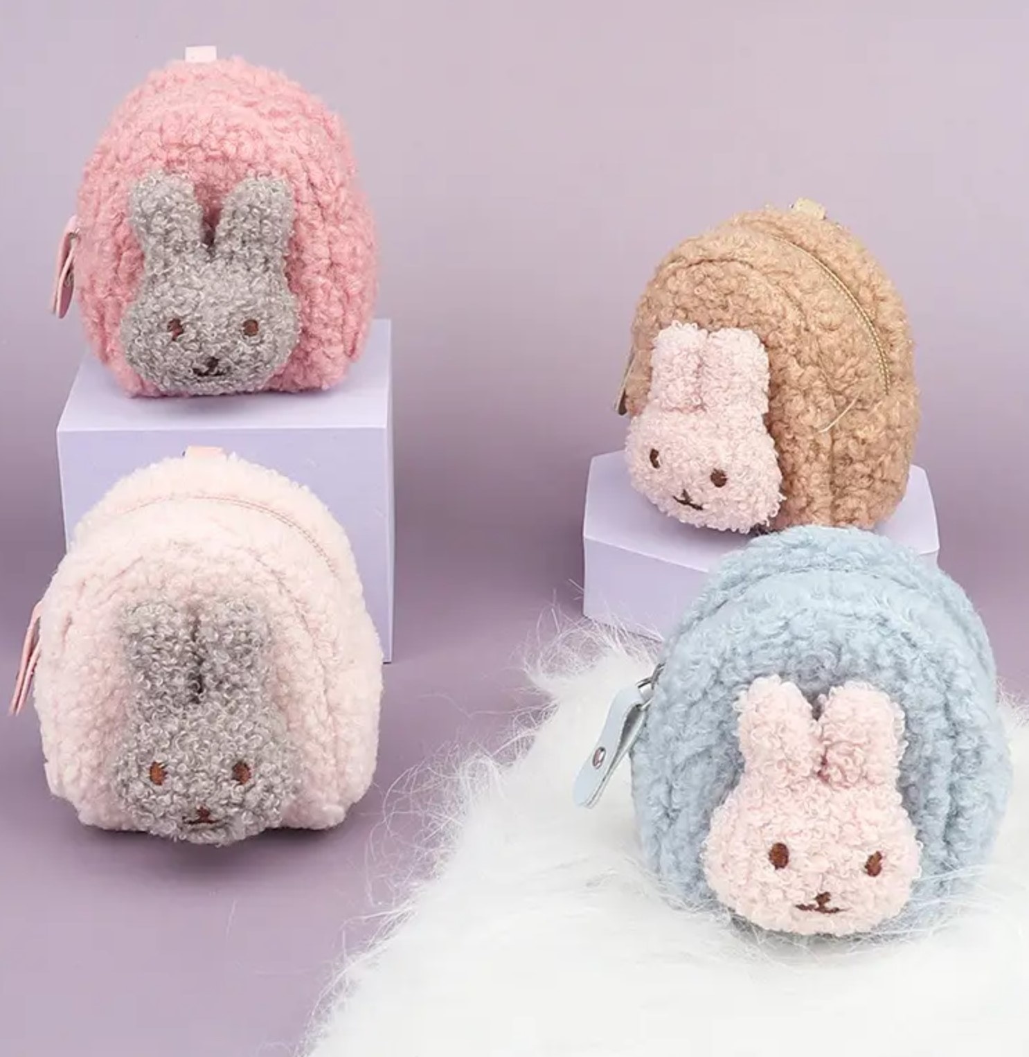 Amazon.com: Didiseaon 8 Pcs Bunny Coin Purse Silicone Lovely Change Purse  Bunny Bag Small Wallet Kawaii Stuff Cute Coin Purse Clothes Storage Bag  Wallet for Women China Animal White Miss : Clothing,
