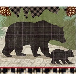 Black Bear Cocktail Napkins