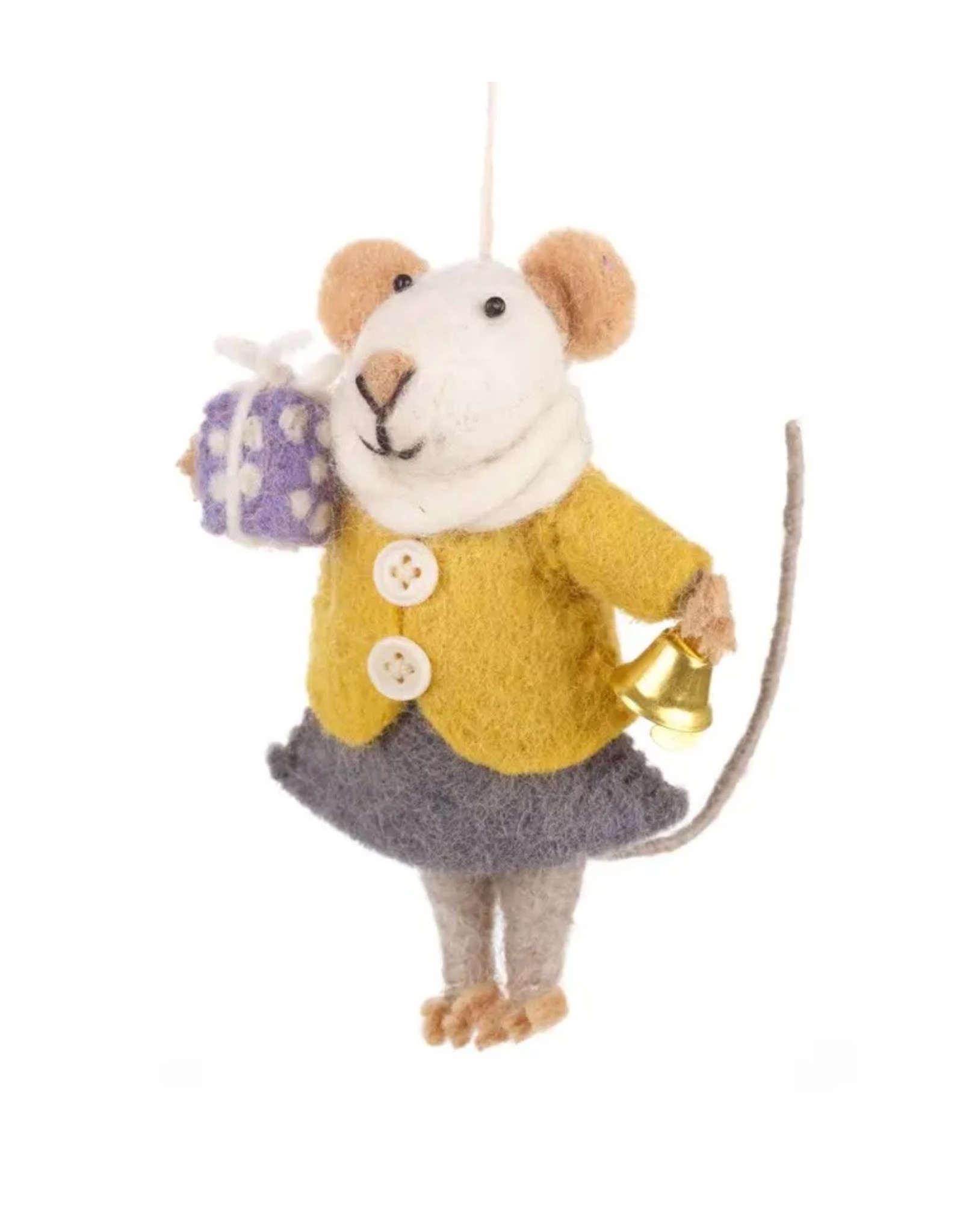 Feltsogood Handmade Felt Agnes Mouse
