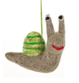 Feltsogood Handmade Felt Shelby The Snail