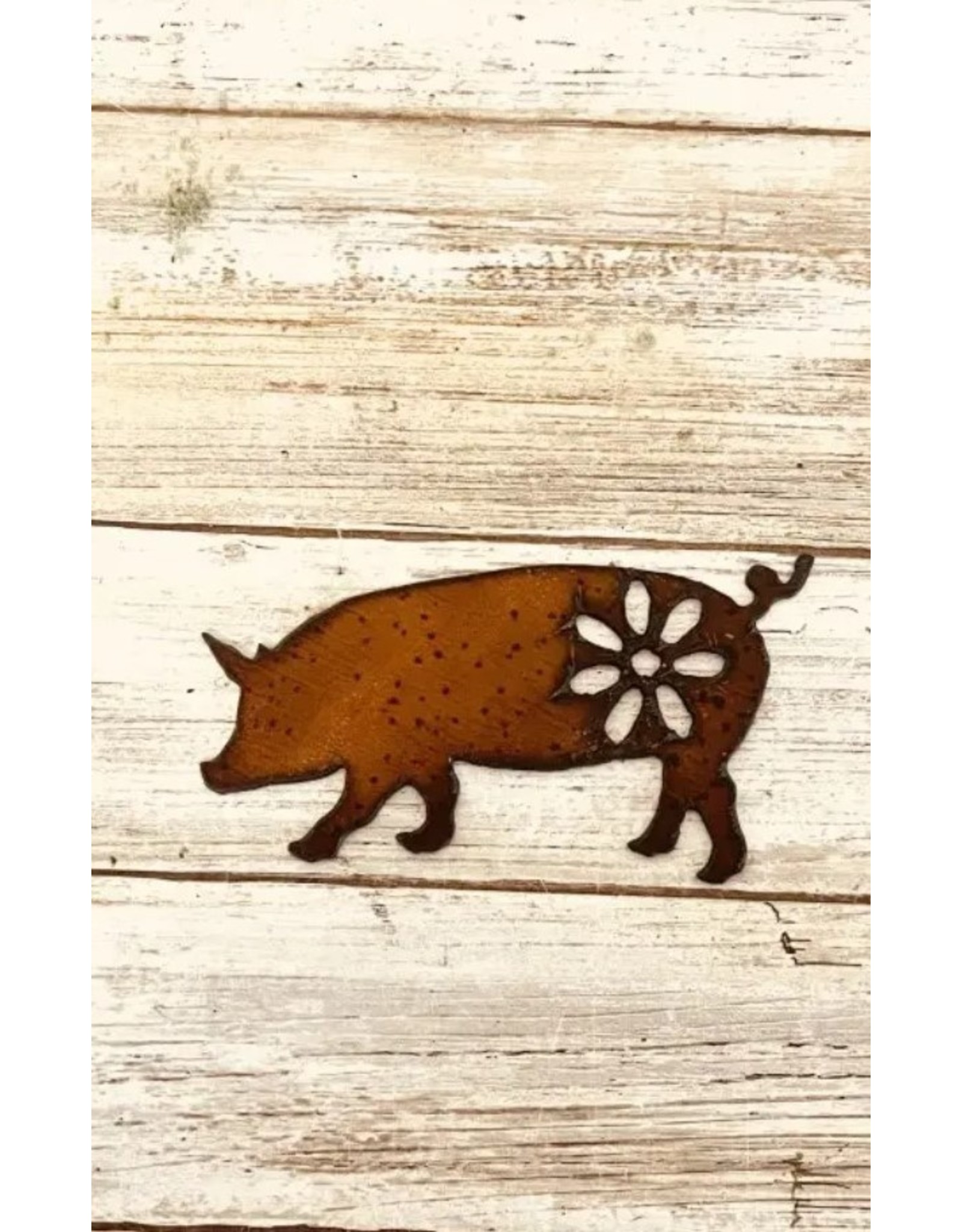 Universal IronWorks Pig Garden Friend Magnet