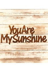 Universal IronWorks You Are My Sunshine Garden Sign