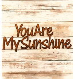 Universal IronWorks You Are My Sunshine Garden Sign