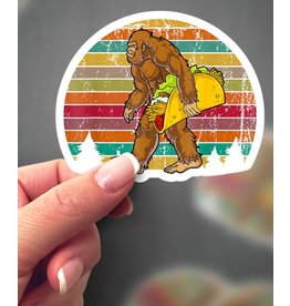 Expression Design Bigfoot Vinyl Sticker