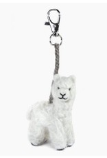 LANART Alpaca Needle Felted Pearl Keychain