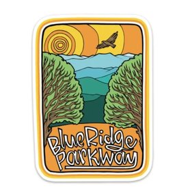 Sprouted Scribbles BRP Sunrise Sticker