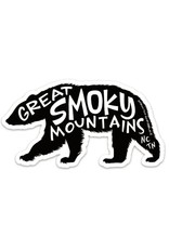 Sprouted Scribbles Great Smoky Mountains Bear Sticker