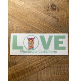 Love WCF Sticker