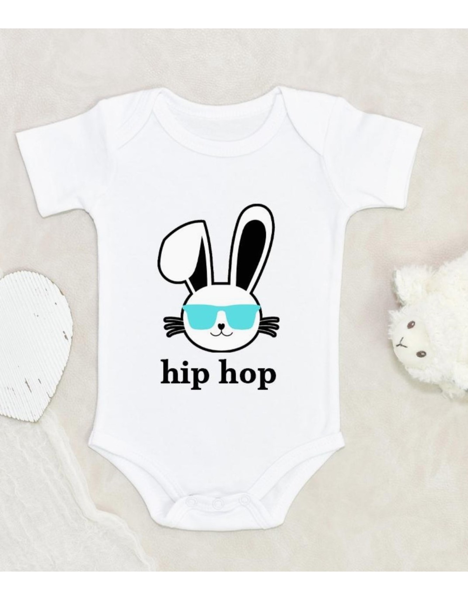 NewBabyWishes Hip Hop Bunny Onesie