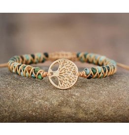 Cape Diablo Tree Of Life African Jasper Bracelet