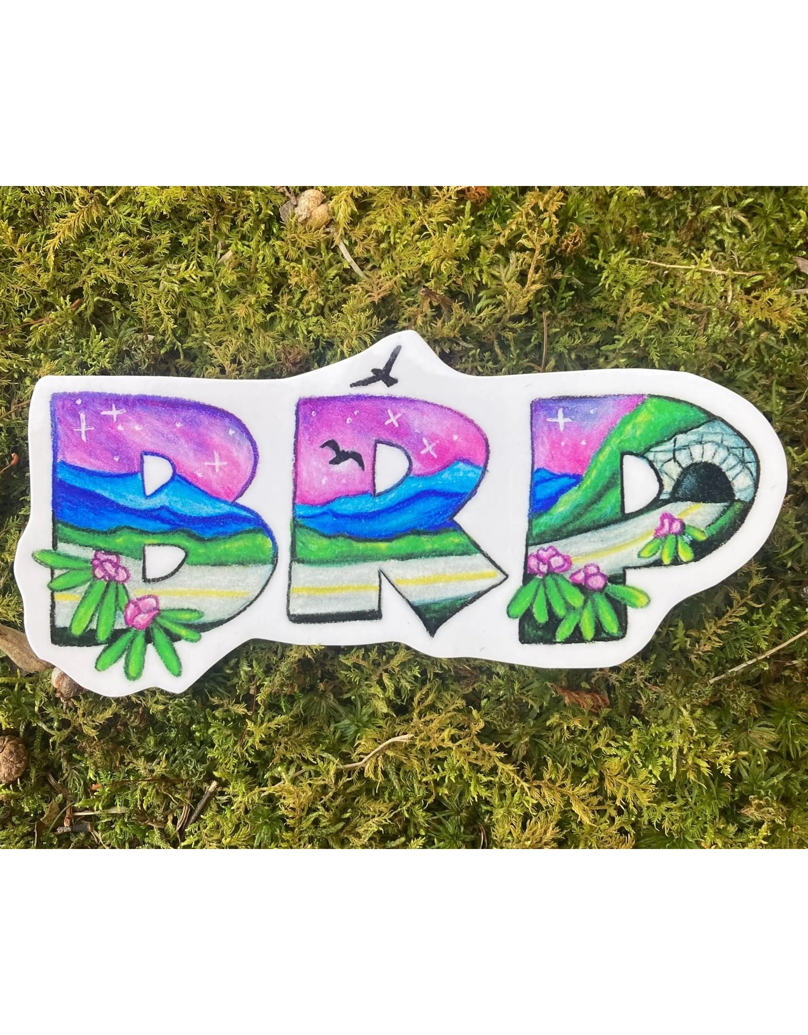 BRP Vinyl Sticker