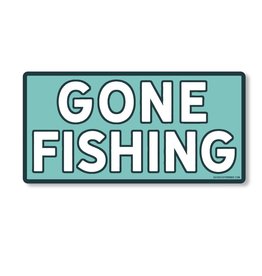 Good southerner Good Southerner Gone Fishing Sticker