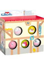 Kullerbu-Ball Set Farm Animals