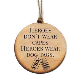 Dog Tags Military Ornament