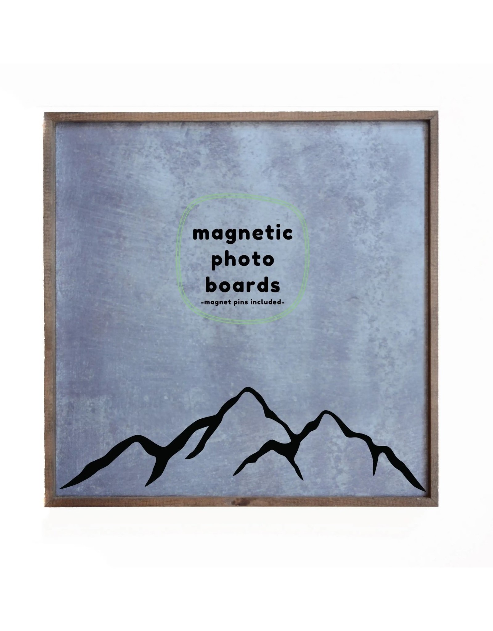 Mountains - 12x12 Magnetic Photo Frame