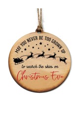 May You Never Be Too Old To Christmas - Christmas Ornaments