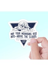 Sentinal Supply Edward Abbey Mountain Quote Sticker