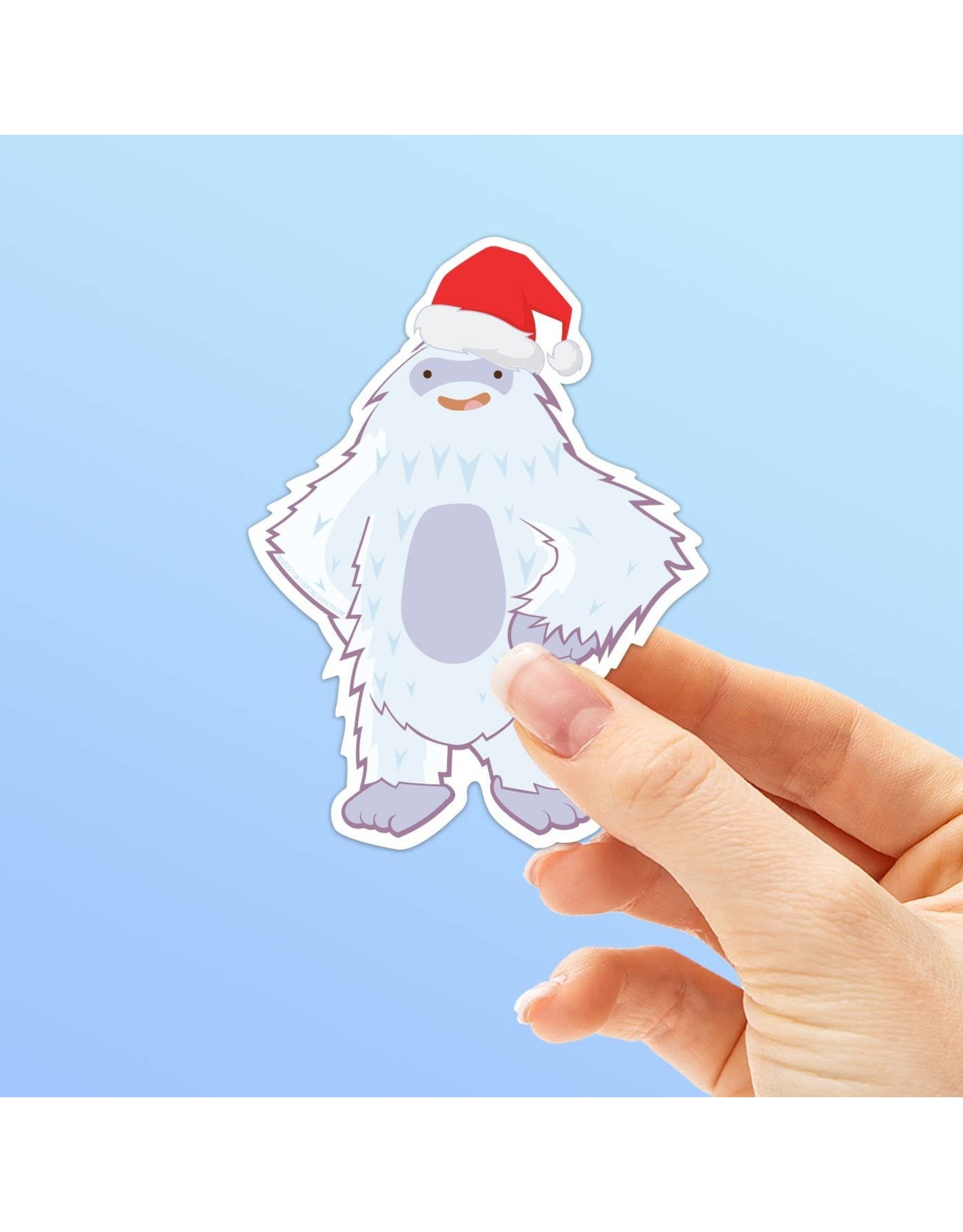 Sentinal Supply Santa Yeti Decal, Christmas Gift & Kids Stocking Stuffers