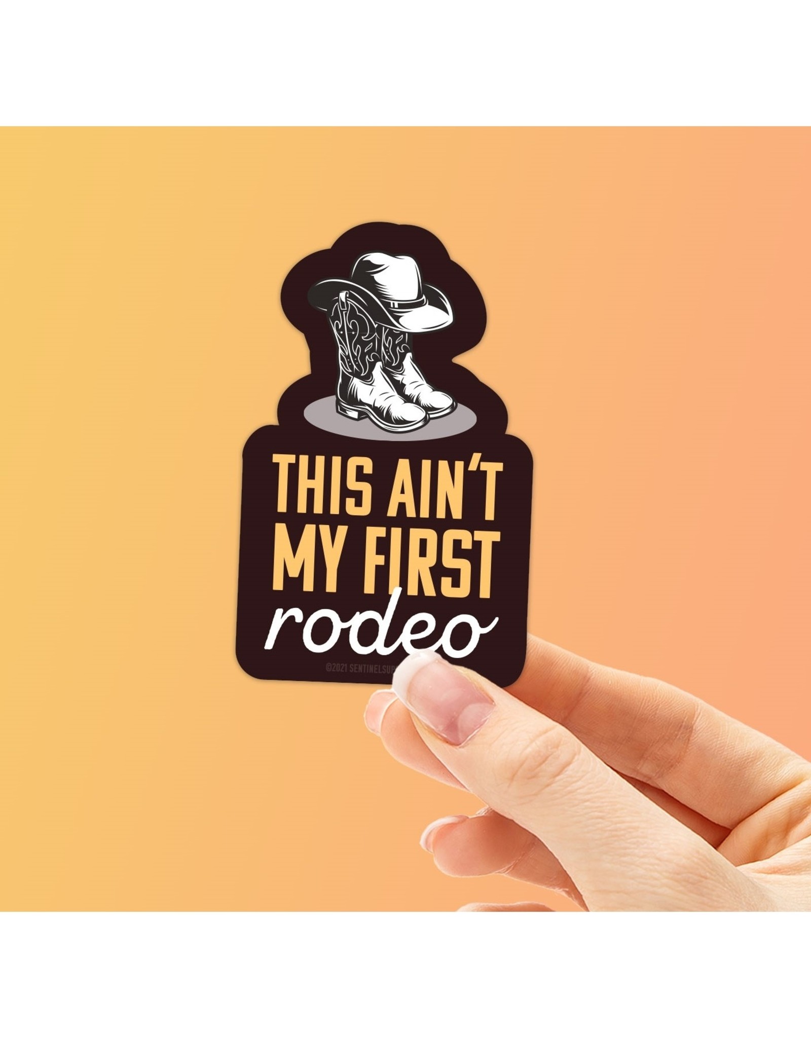 Sentinal Supply This Ain't My First Rodeo Sticker