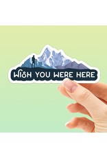Sentinal Supply Wish You Were Here Mountain Sticker